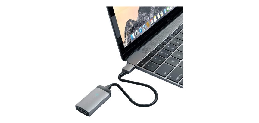 Satechi ST-TC4KHAM adaptateur graphique USB Gris