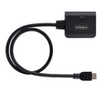 StarTech.com Répartiteur HDMI 2 Ports - Vidéo HDMI 2.0 4K 60Hz - Répartiteur HDMI 4K 1 Entrée 2 Sorties - Répartiteur 1x2 Affichage/Sortie HDMI, HDR/HDCP - Splitter avec Câble HDMI Intégré de 50 cm