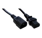 MCL MC902-1M câble électrique Noir Coupleur C14 Coupleur C13