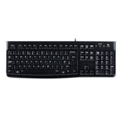 Logitech Keyboard K120 for Business clavier Bureau USB QWERTY US International Noir