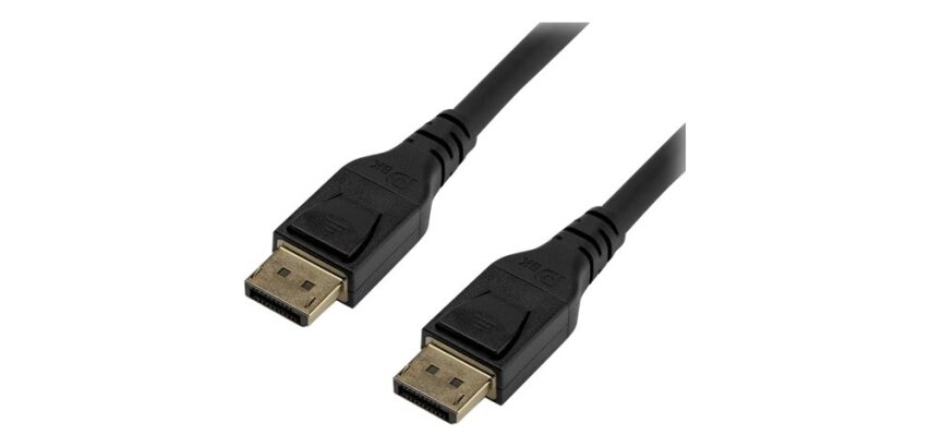 StarTech.com Câble Certifié VESA DisplayPort 1.4 5m - 8K 60Hz HBR3 HDR - Cordon Écran Super UHD DisplayPort vers DisplayPort - Câble Ultra HD 4K 120Hz DP 1.4 M/M Connecteur M/M