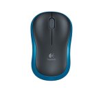 Logitech M185 - muis - 2.4 GHz - blauw
