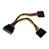 StarTech.com Adaptateur de câble répartiteur d'alimentation en Y SATA 15 cm - M/F