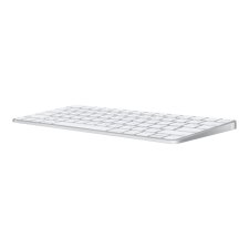 Apple Magic clavier Universel USB + Bluetooth Anglais Aluminium, Blanc