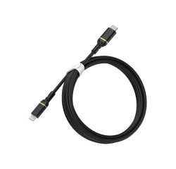 OtterBox Cable USB C-Lightning 2M USB-PD, noir
