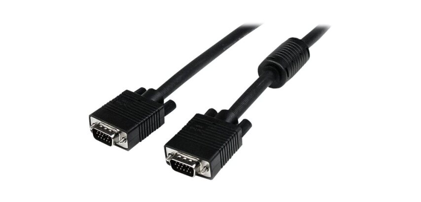 StarTech.com Câble vidéo VGA coaxial pour écran haute résolution de 2 m - HD15 vers HD15 M/M