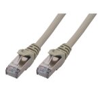 MCL 3m Cat6a S/FTP câble de réseau Gris S/FTP (S-STP)