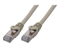 MCL 3m Cat6a S/FTP câble de réseau Gris S/FTP (S-STP)