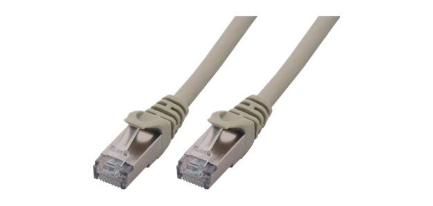 MCL 3m Cat6a S/FTP câble de réseau Gris S/FTP (S-STP) Rond