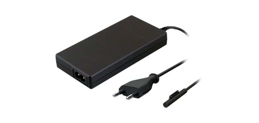 DLH Alimentation secteur 65W pour Microsoft Surface Pro 4 / Surface Pro 5 / Surface Pro 6 / Surface Pro 7 / Surface Pro 2017 / Surface Pro x / Surface Go / Surface Go 2 / Surface laptop / Surface laptop 2 / Surface laptop 3