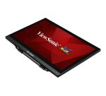 Viewsonic TD1630-3 écran plat de PC 39,6 cm (15.6") 1366 x 768 pixels HD LCD Écran tactile Multi-utilisateur Noir