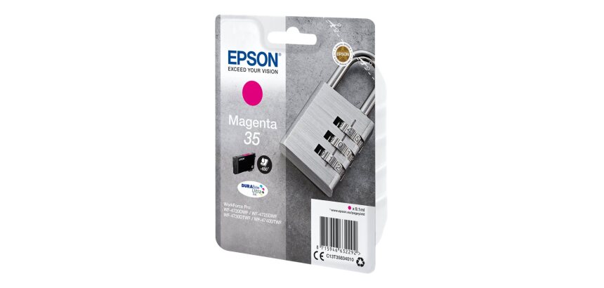 Epson Padlock Encre magenta DURABrite Ultra Cadenas 35