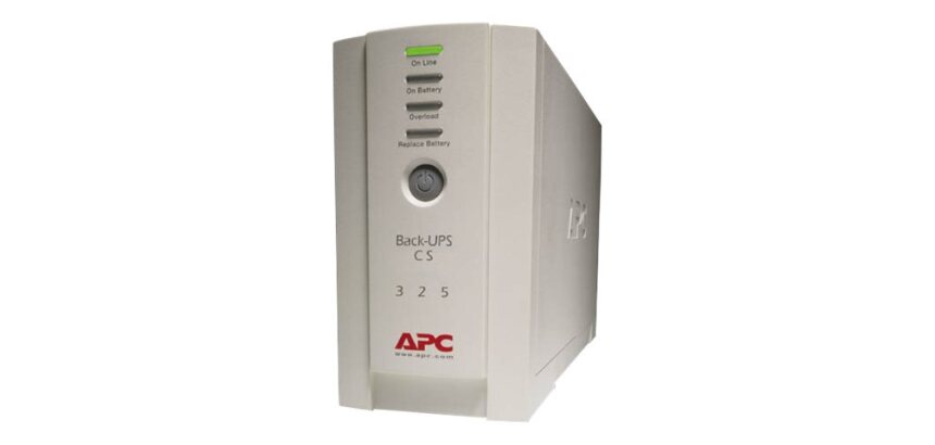 APC Back-UPS CS 325 w/o SW alimentation d'énergie non interruptible 0,325 kVA 210 W