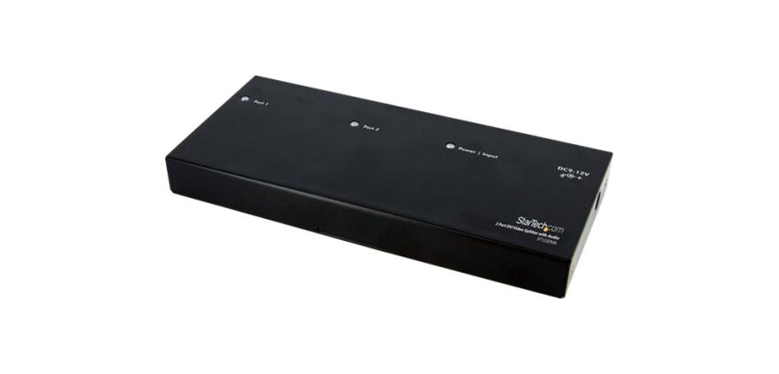 StarTech.com Répartiteur vidéo 2 ports DVI avec audio