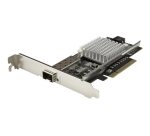 StarTech.com Carte réseau PCI Express à 1 port fibre optique 10 Gigabit Ethernet SFP+ ouvert - Chipset Intel - MM