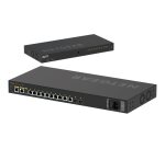 NETGEAR M4250-10G2F Géré L2/L3 Gigabit Ethernet (10/100/1000) Connexion Ethernet, supportant l'alimentation via ce port (PoE) 1U Noir