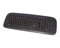 MCL ACK-298/N clavier Universel USB AZERTY Français Noir