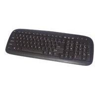 MCL ACK-298/N clavier Universel USB AZERTY Français Noir