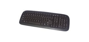 MCL ACK-298/N clavier Universel USB AZERTY Français Noir