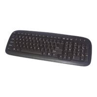 MCL ACK-298/N clavier USB AZERTY Noir