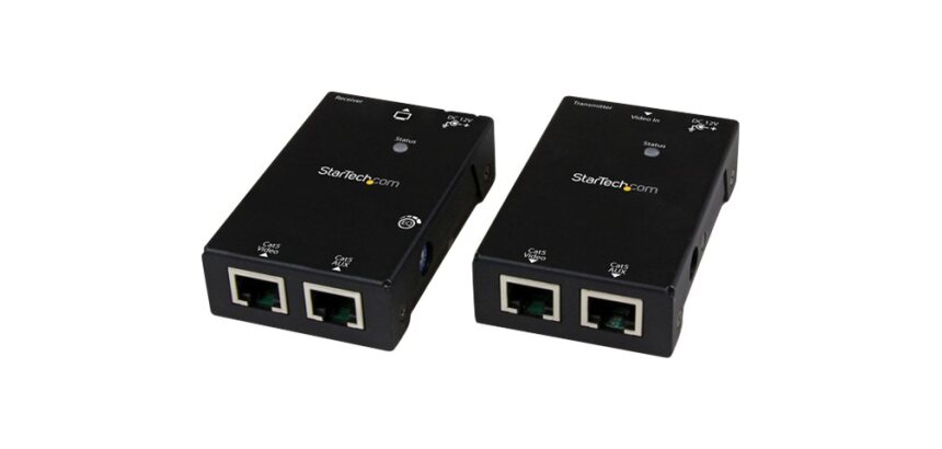 StarTech.com Transmetteur Prolongateur HDMI sur Cat5 /Cat6 avec Power over Cable - Extender HDMI RJ45 - 50m