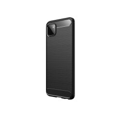 DLH Coque silicone noire pour Samsung Galaxy A22 5G (SM-A226)