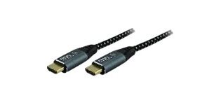 MCL MC2A99A0MC3892Z câble HDMI 2 m HDMI Type A (Standard) Gris, Noir