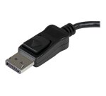 StarTech.com Répartiteur DisplayPort 1.2 à 3 ports, Adaptateur Multi-Moniteur DisplayPort vers 3x DP, Hub MST Double pour Ordinateur 4K 30Hz et 1080p 60Hz - Windows Uniquement
