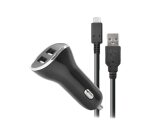 Steelplay JVASWI00025 chargeur d'appareils mobiles Consoles portables Noir, Argent Allume-cigare Auto