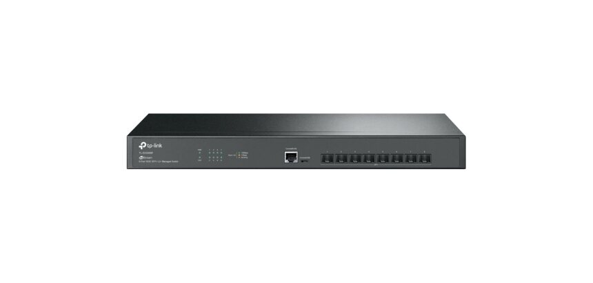 TP-Link Omada SX3008F commutateur réseau Géré L2/L3 Noir