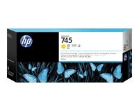 HP 745 - hoge capaciteit - geel - origineel - DesignJet - inktcartridge