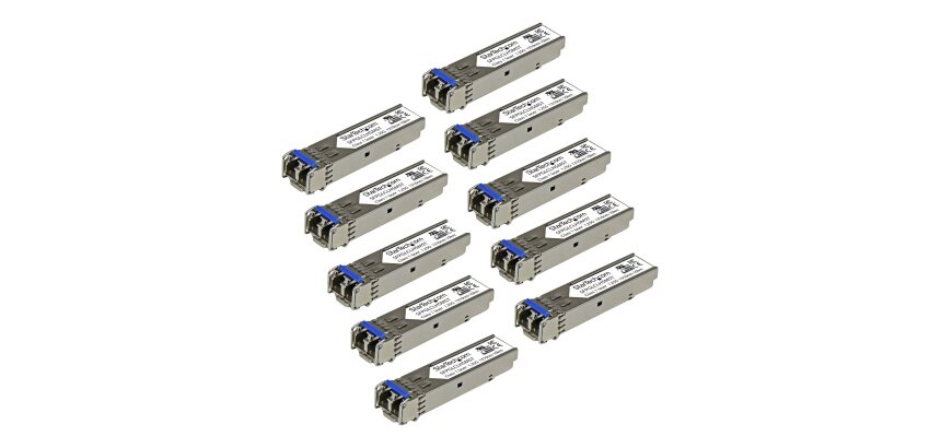 StarTech.com Module SFP GBIC compatible Cisco GLC-LH-SM - Mini GBIC 1000BASE-LX/LH - Paquet de 10