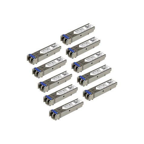 StarTech.com Module SFP GBIC compatible Cisco GLC-LH-SM - Mini GBIC 1000BASE-LX/LH - Paquet de 10