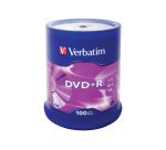 Verbatim - DVD+R x 100 - 4.7 GB - Speichermedium