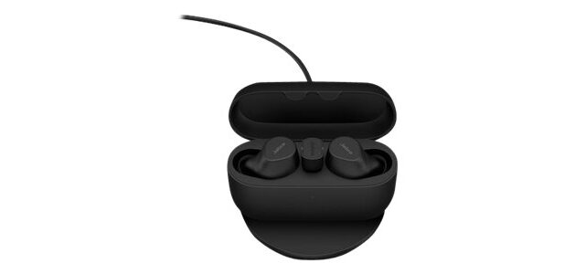 Jabra Evolve2 Buds Casque True Wireless Stereo (TWS) Ecouteurs Appels/Musique Bluetooth Noir