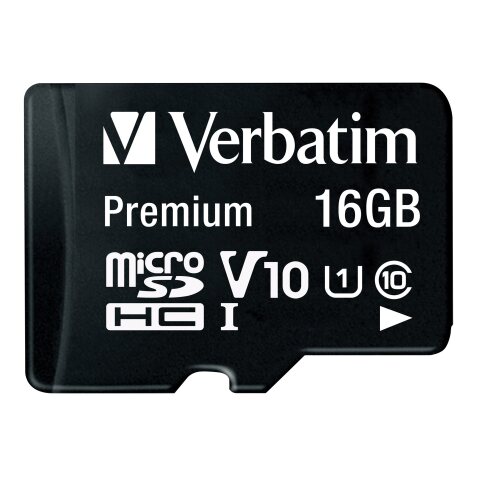 Verbatim - flashgeheugenkaart - 16 GB - microSDHC