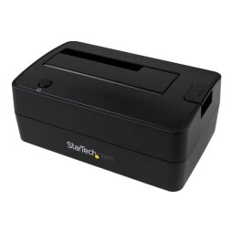 StarTech.com Station d'Accueil pour Disque Dur USB 3.1 à SATA à Baie Unique, Dock pour Disque Dur USB 3.1 (10 Gbps), Station d'Accueil pour HDD/SSD Externe 2.5/3.5" SATA III, Chargement par le Haut