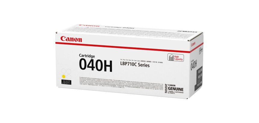 Canon 040H Cartouche de toner 1 pièce(s) Original Jaune