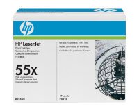 HP 55X pack de 2 toners noir grande capacité authentiques