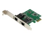 StarTech.com Carte réseau PCI Express à 2 ports Gigabit Ethernet - Adaptateur NIC PCIe GbE