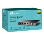 TP-Link Omada TL-SG108S commutateur réseau Non-géré Gigabit Ethernet (10/100/1000) Noir