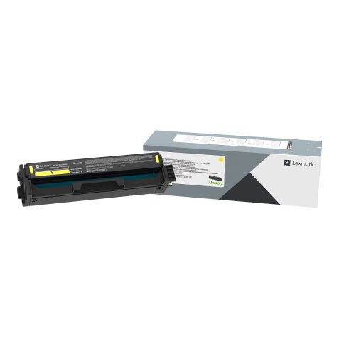 Lexmark C320040 Cartouche de toner 1 pièce(s) Compatible Jaune