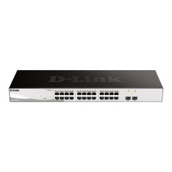D-Link DGS-1210-26 Géré L2 Gigabit Ethernet (10/100/1000) 1U Noir, Gris