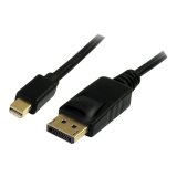 StarTech.com Câble Mini DisplayPort vers DisplayPort 1.2 de 2m - Câble Adaptateur Mini DP vers DisplayPort 4K x 2K UHD - Câble Mini DP vers DP pour Moniteur - Câble de Conversion mDP vers DP