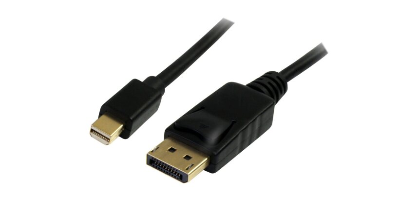 StarTech.com Câble Mini DisplayPort vers DisplayPort 1.2 de 2m - Câble Adaptateur Mini DP vers DisplayPort 4K x 2K UHD - Câble Mini DP vers DP pour Moniteur - Câble de Conversion mDP vers DP