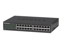NETGEAR GS324 Non-géré Gigabit Ethernet (10/100/1000) Noir