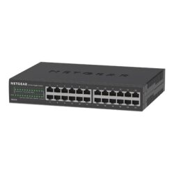 NETGEAR GS324 Non-géré Gigabit Ethernet (10/100/1000) Noir