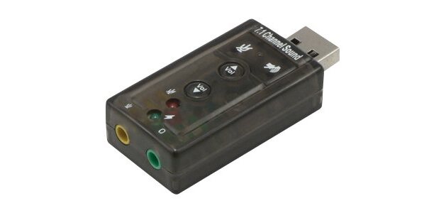 MCL USB2-257 carte sons 7.1 canaux USB