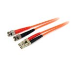 StarTech.com Câble patch à fibre optique duplex 62,5/125 multimode 1 m LC - ST