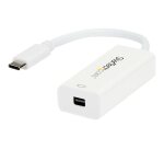 StarTech.com Adaptateur USB-C vers Mini DisplayPort - 4K 60Hz - Blanc - Adaptateur USB 3.1 Type-C vers Mini DP - La Version Mise à Jour est CDP2MDPEC